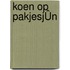 KOEN OP PAKJESJÛN