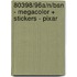 80398/96a/N/BSN - MEGACOLOR + STICKERS - PIXAR