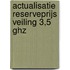 Actualisatie reserveprijs veiling 3,5 GHz