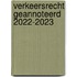 Verkeersrecht geannoteerd 2022-2023