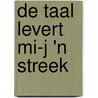 De taal levert mi-j 'n streek door Hans Mellendijk