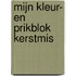 Mijn kleur- en prikblok Kerstmis