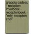 Grappig Cadeau - Recepten Invulboek - Receptenboek - "Mijn Recepten Zooi"