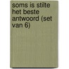 Soms is stilte het beste antwoord (set van 6) by Vrouwkje Tuinman