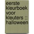 Eerste kleurboek voor kleuters :: Halloween