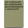 Set Onderzoekt de Nederlandse Geloofsbelijdenis + werkschrift door Mj Ruissen