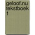 Geloof.nu Tekstboek 1