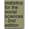 Statistics for the social sciences - 2nd edition by Pieter-Paul Verhaeghe