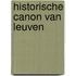 Historische canon van Leuven