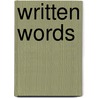 Written words door Cheyenne van Walsum