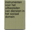 Instrumenten voor het uitbesteden van diensten in het sociaal domein by Gerrieke de Jong-Bouwman