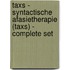TAXS - Syntactische Afasietherapie (TAXS) - complete set