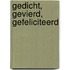 Gedicht, gevierd, gefeliciteerd