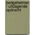 Bedgeheimen / Uitdagende opdracht