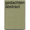 Gedachten abstract door Mandy Jaclyn
