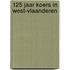 125 jaar koers in West-Vlaanderen