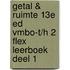 Getal & Ruimte 13e ed vmbo-t/h 2 FLEX leerboek deel 1