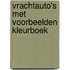 Vrachtauto's met voorbeelden kleurboek