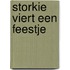 Storkie viert een feestje