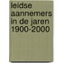 Leidse aannemers in de jaren 1900-2000
