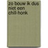 Zo bouw ik dus niet een chill-honk