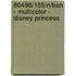 80498/155/N/BSN - MULTICOLOR - DISNEY PRINCESS