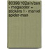 80398/102a/N/BSN - MEGACOLOR + STICKERS ! - MARVEL SPIDER-MAN