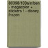80398/103a/N/BSN - MEGACOLOR + STICKERS ! - DISNEY FROZEN