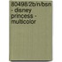 80498/2b/N/BSN - DISNEY PRINCESS - MULTICOLOR
