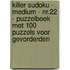 KILLER SUDOKU - Medium - NR.22 - Puzzelboek met 100 Puzzels voor Gevorderden