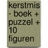 Kerstmis - Boek + puzzel + 10 figuren