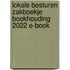 Lokale besturen Zakboekje boekhouding 2022 E-book