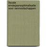 Fiscale eindejaarsoptimalisatie voor vennootschappen door Onbekend
