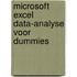 Microsoft Excel data-analyse voor Dummies