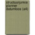 Structuurjunkie-planner - A4