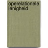 OpeRelationele lenigheid door Maarten G. Spaander