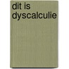 Dit is dyscalculie door Hans van Luit