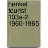Henkel Tourist 103A-2 1960-1965 by F.H.J. (Frans) Schallenberg