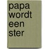 Papa wordt een ster