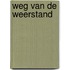 Weg van de weerstand