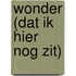 Wonder (dat ik hier nog zit)