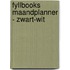 Fyllbooks Maandplanner - Zwart-wit