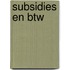 Subsidies en btw