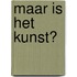 Maar is het kunst?