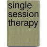Single session therapy door Helen van Empel