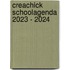 CreaChick Schoolagenda 2023 - 2024