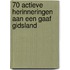 70 Actieve herinneringen aan een gaaf gidsland