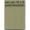 Set van 10 x 6 poëziekaarten by Remco Campert