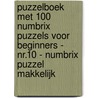Puzzelboek met 100 Numbrix Puzzels voor Beginners - NR.10 - Numbrix Puzzel Makkelijk door Puzzelboeken 