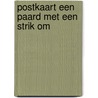 Postkaart Een paard met een strik om door Stefan Boonen